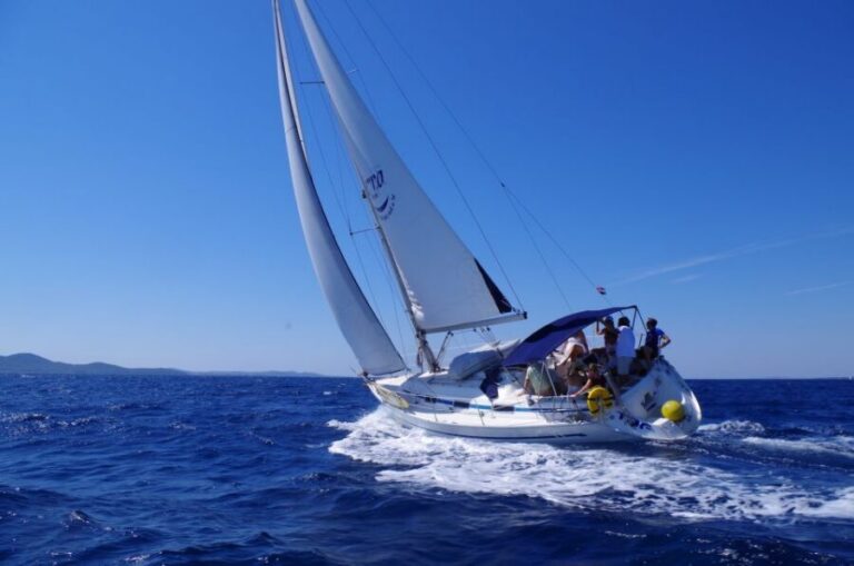 Zadar: Full-Day Sailing Trip to Kornati - From Marina Borik: Getting on Board Without the Fuss