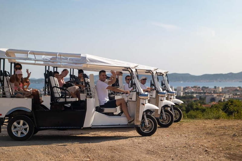 Zadar: Sunset Eco Tuk Tuk Tour - Sea Organs: listen to the city using the waves