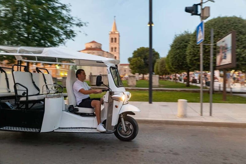 Zadar: Sunset Eco Tuk Tuk Tour - Transportation that actually adds value (not just movement)