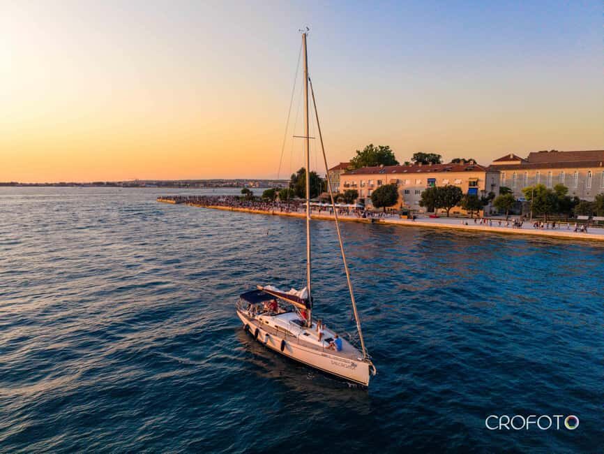 Zadar Sunset under sails experience - The Yacht Comfort: Cabins, Toilets, and a Chill Fridge