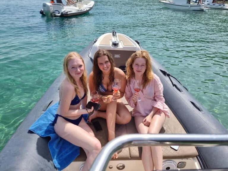 Zadar: Ugljan and Preko Islands SpeedBoat Tour —with Drinks - Meeting the skipper and settling into the speedboat